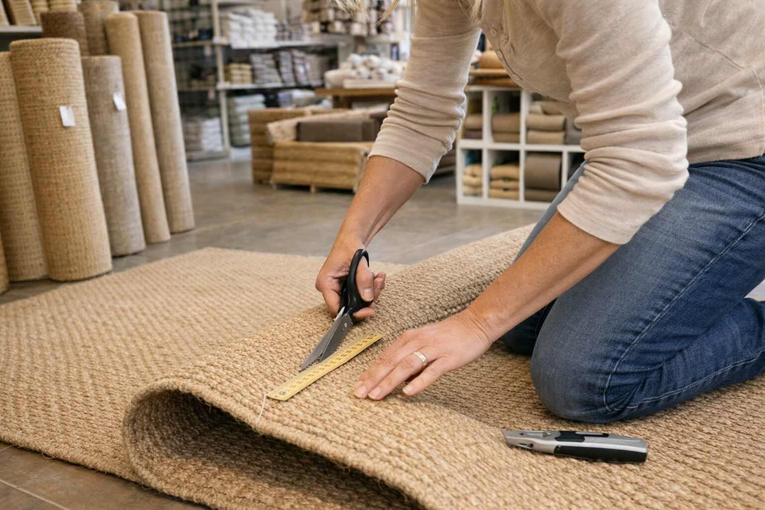 Måttbeställda mattor hos Nylanders Mattor - specialanpassade lösningar