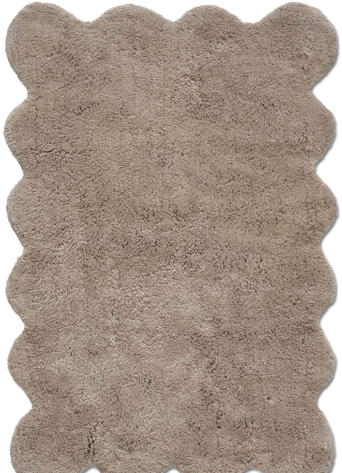 Badrumsmatta Clam Badrumsmatta Beige 60 x  90 cm