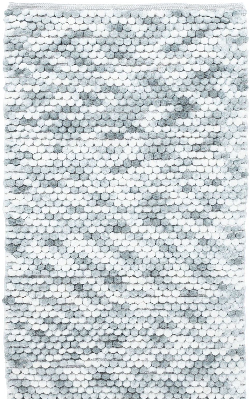 Badrumsmatta Popcorn Grey 70 x 120 cm