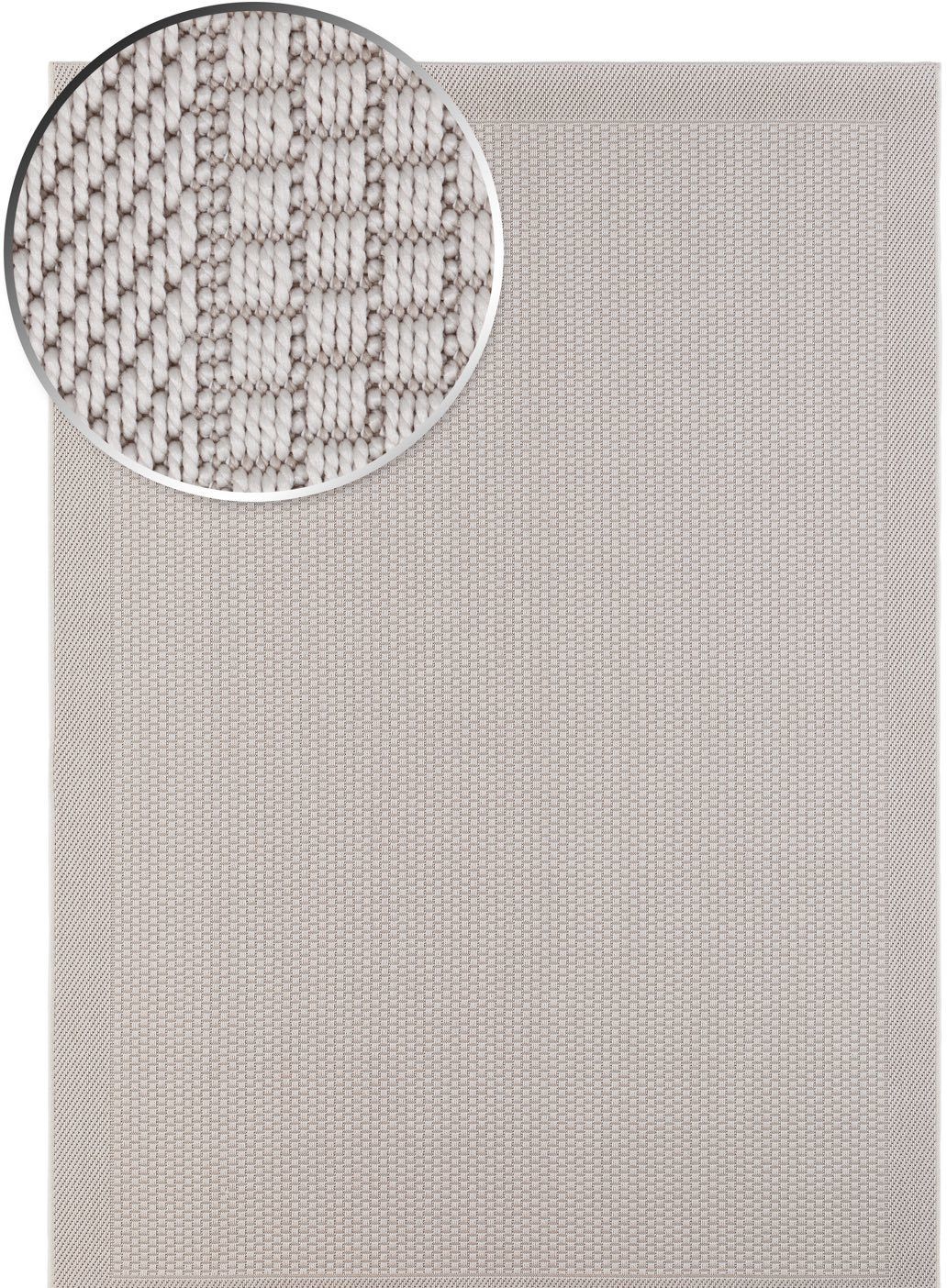 Balkong och altan Key West Vit 80 x 150 cm