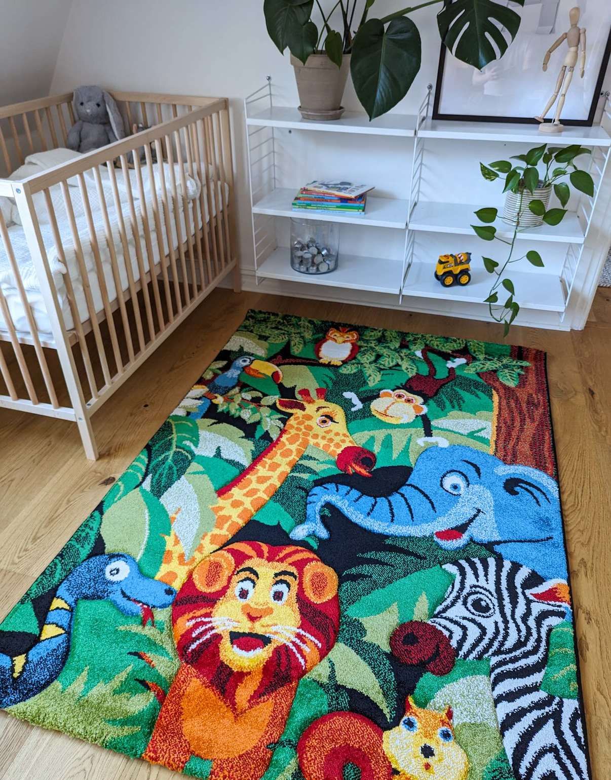 Barnmatta Tropical Multi 140 x 200 cm