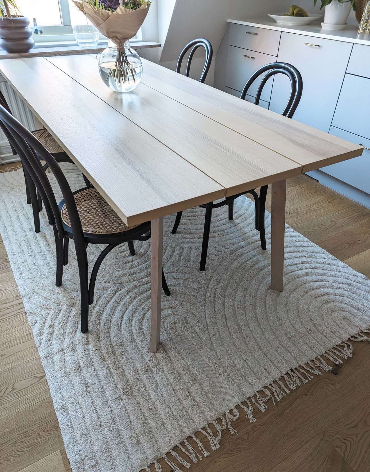 Bomullsmatta Elma Creme 160 x 230 cm