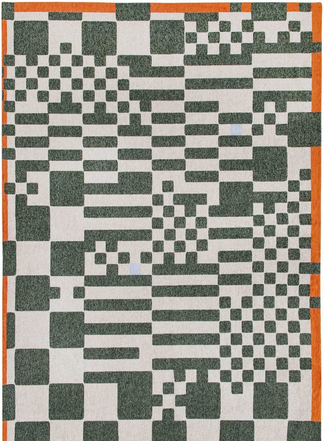 Chenille Chess - Craft Collection 9339 Deep Green 240 x 340 cm
