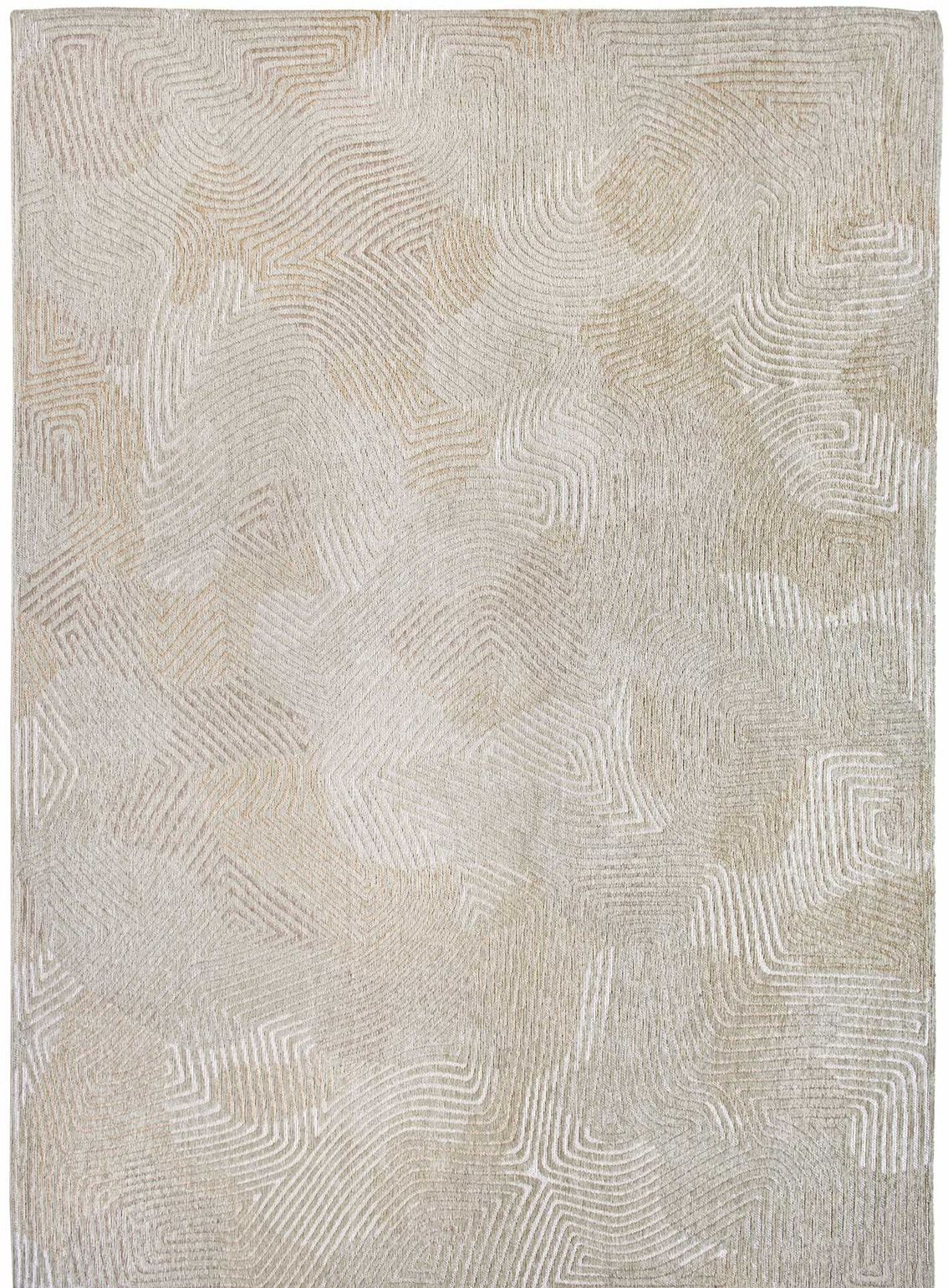 Chenille Coral - Meditation Collection 9229 Shell Beige 140 x 200 cm