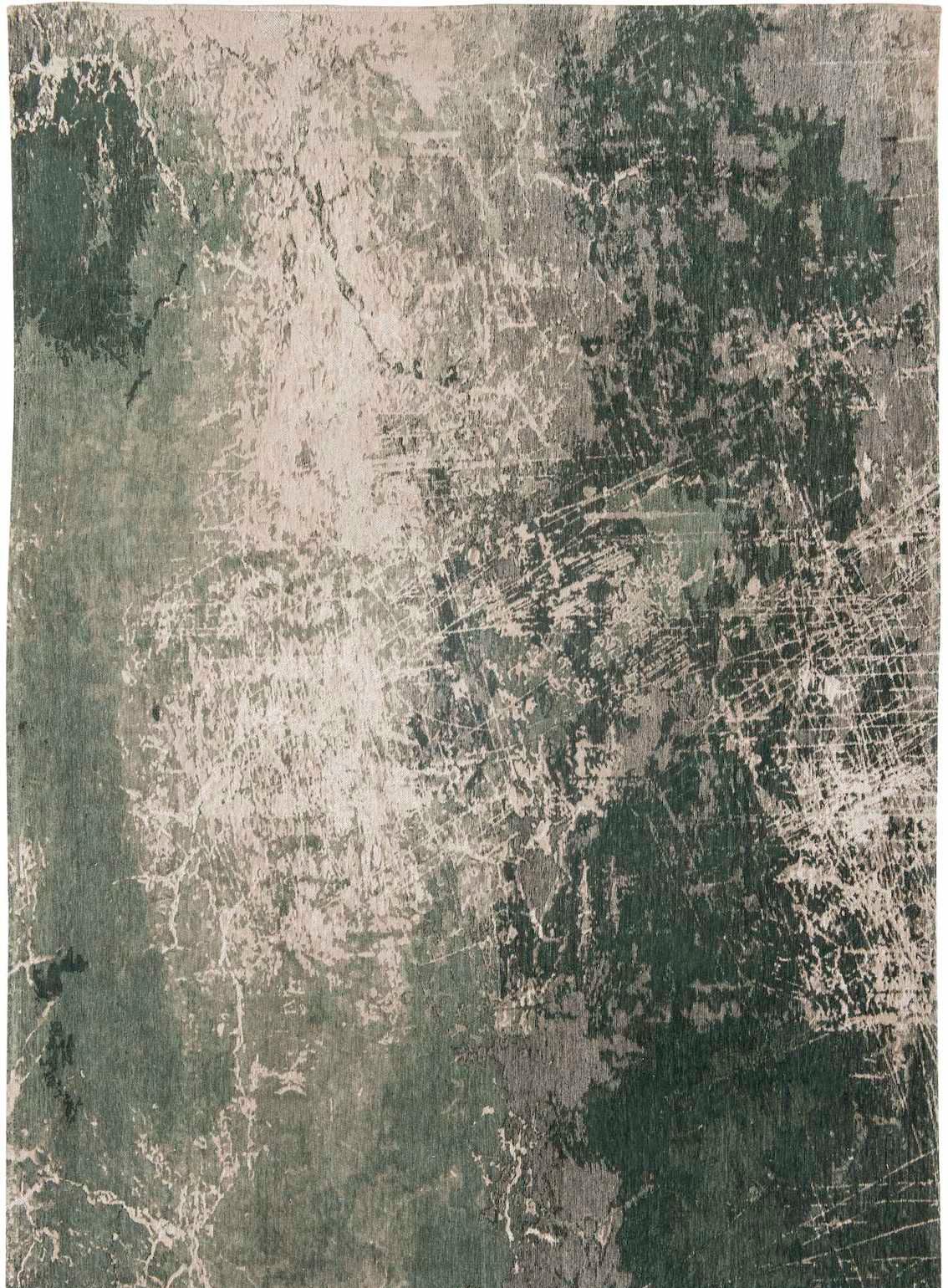 Chenille Cracks - Mad men Collection 8723 Dark Pine 80 x 150 cm