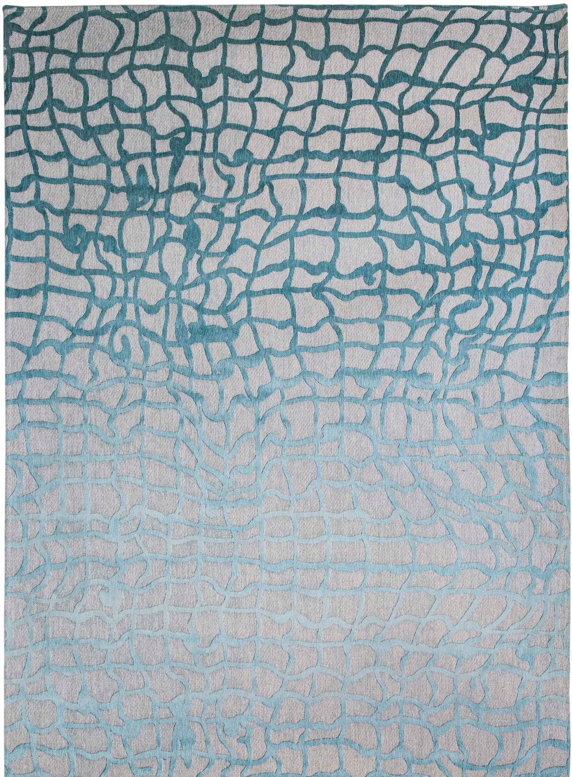 Chenille Dedalo - Mad men Collection - 80 x 150 cm - Blue Marine - (Tunn, Lättstädad)
