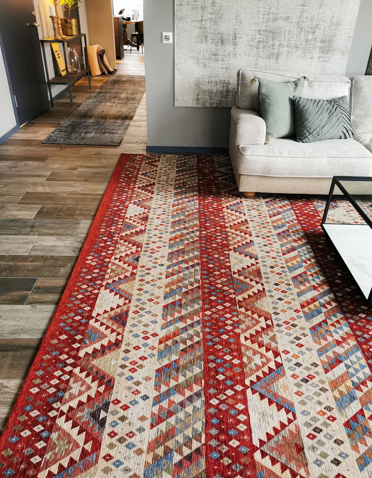 Chenille Marreke Multi 80 x 150 cm