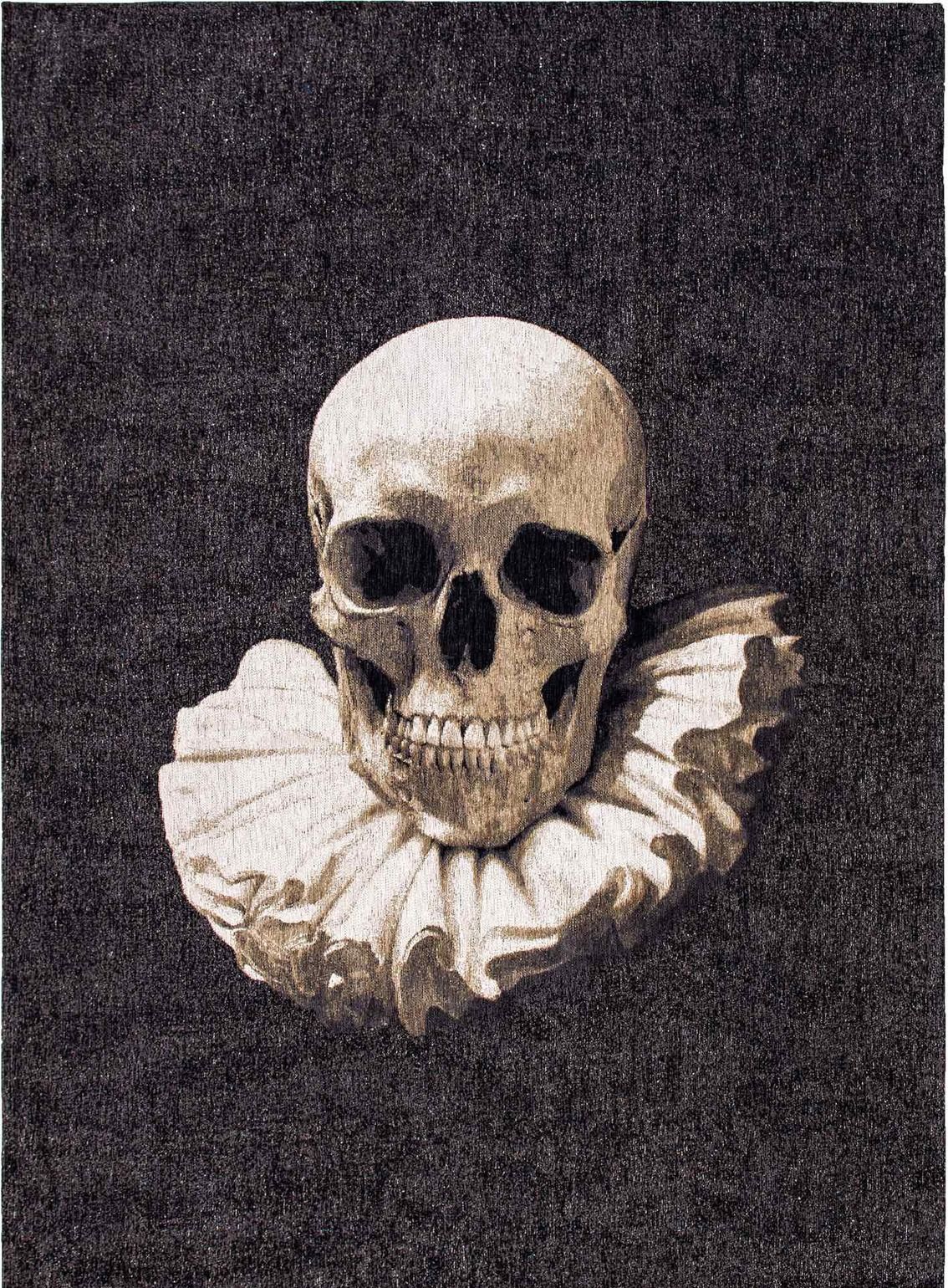Chenille Memento Mori - Pop Collection 9391 Funny Bones 200 x 280 cm