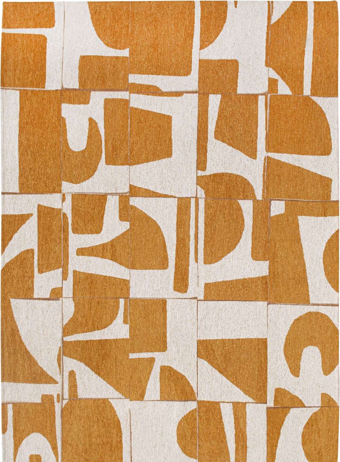 Chenille Papercut - Craft Collection 9367 Curry 240 x 340 cm