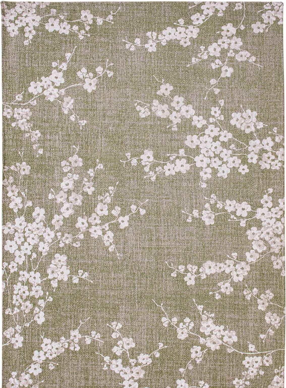 Chenille Sakura Collection 9372 Wet Garden 200 x 280 cm