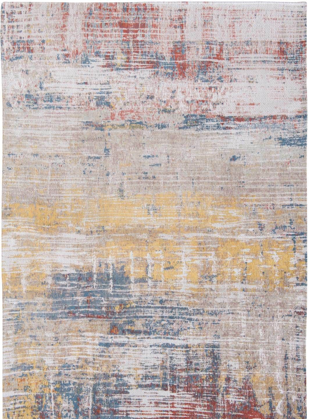 Chenille Streaks - Atlantic Collection - 80 x 150 cm - Montauk Multi - (Tunn, Lättstädad)