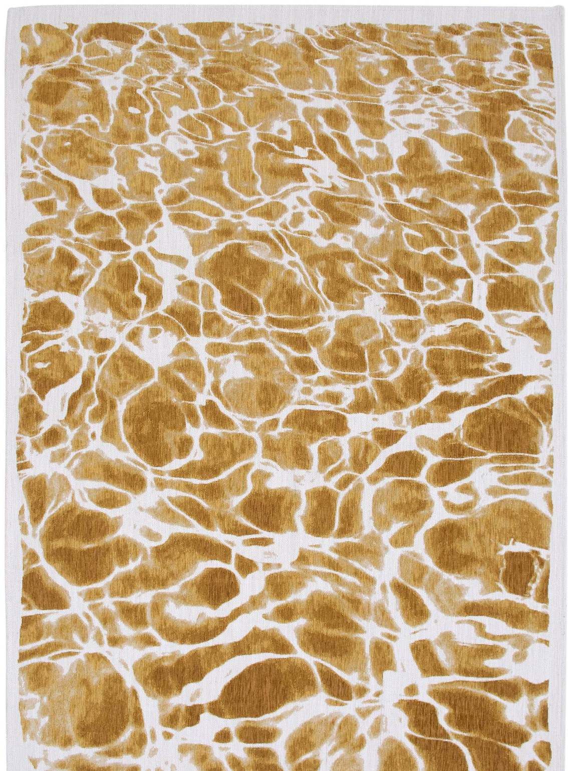 Chenille Swim - Meditation Collection - 80 x 150 cm - Saffron - (Tunn, Lättstädad)