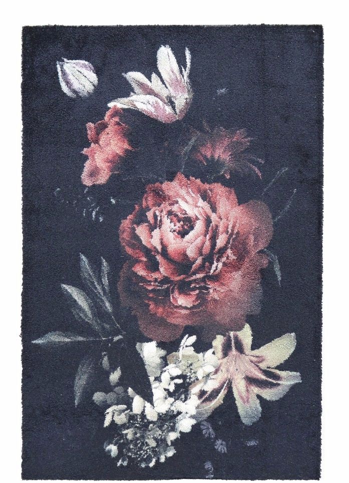 Dörrmatta Blomster Multi 67 x 100 cm