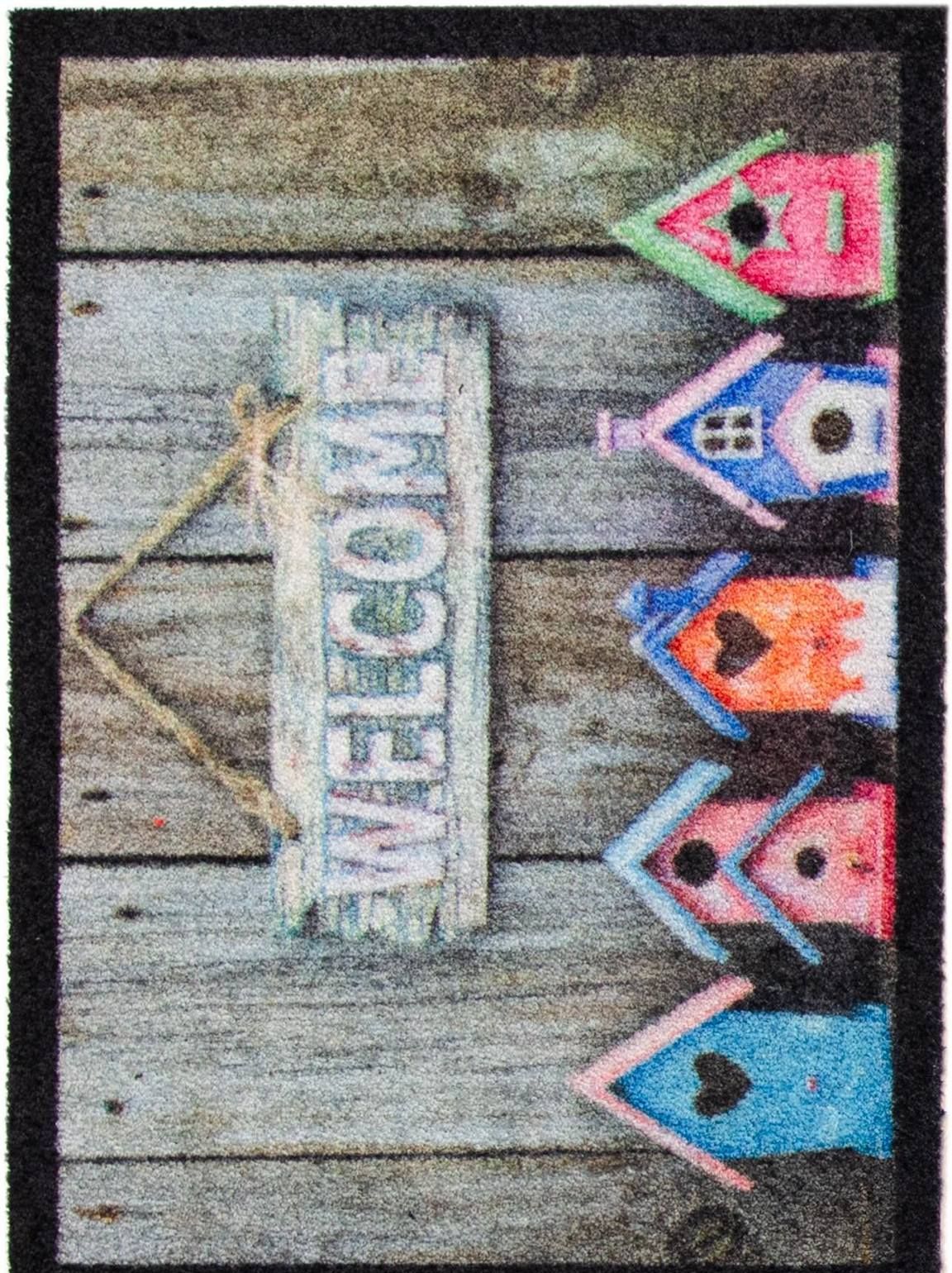 Dörrmatta Creation - Birdhouse Welcome Multi 50 x  70 cm