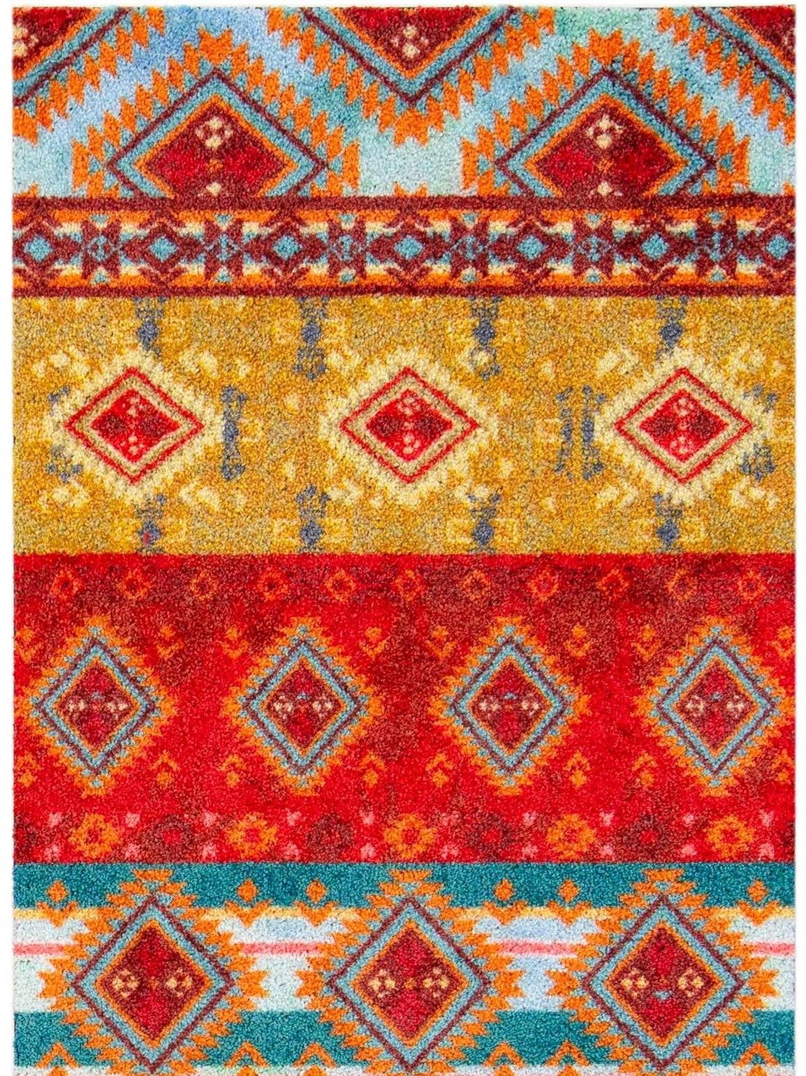 Dörrmatta Creation Kelim - 50 x 70 cm - Multi - Gummerad