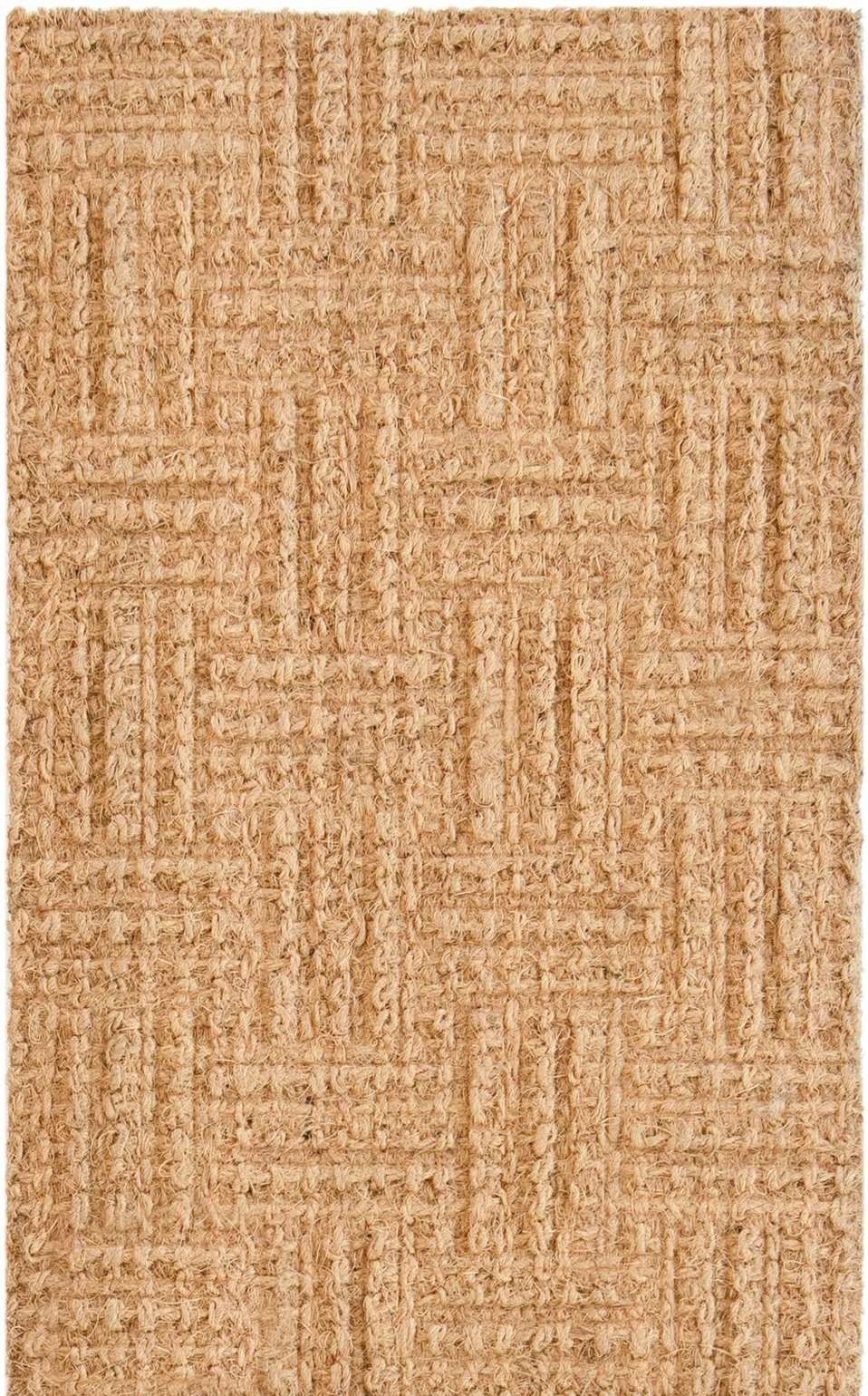 Dörrmatta Embossed - 45 x 75 cm - Natur - Gummerad