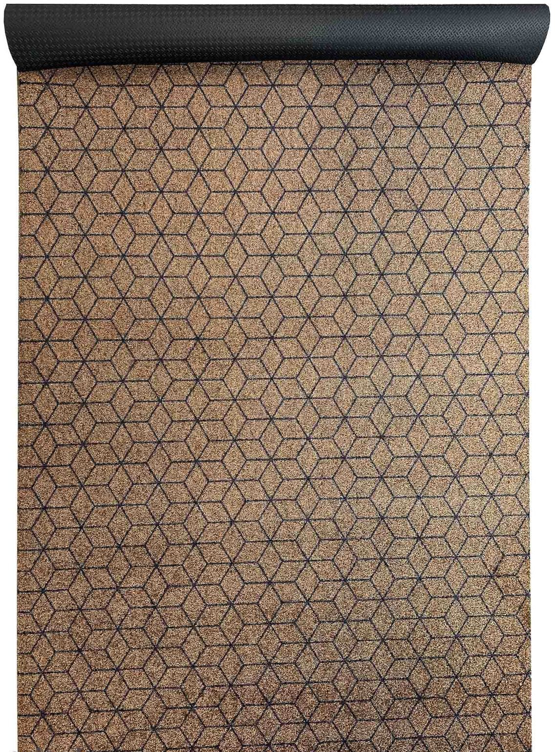 Dörrmatta på metervara Prisma Brown 100 cm bredd metervara