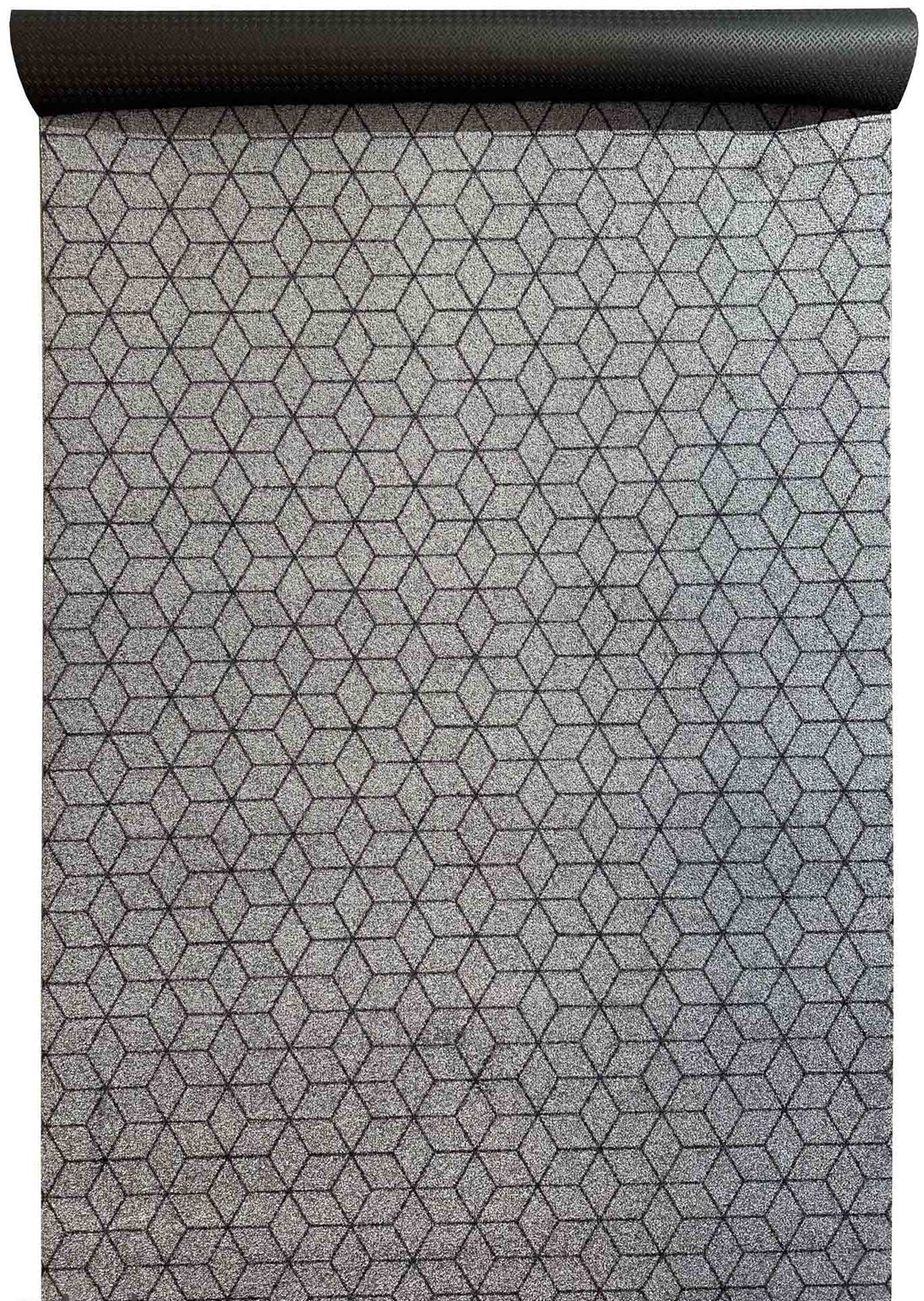 Dörrmatta på metervara Prisma Grey 100 cm bredd metervara