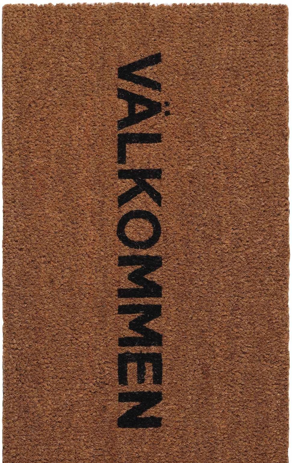 Dörrmatta Välkommen kokos Natur 45 x  75 cm