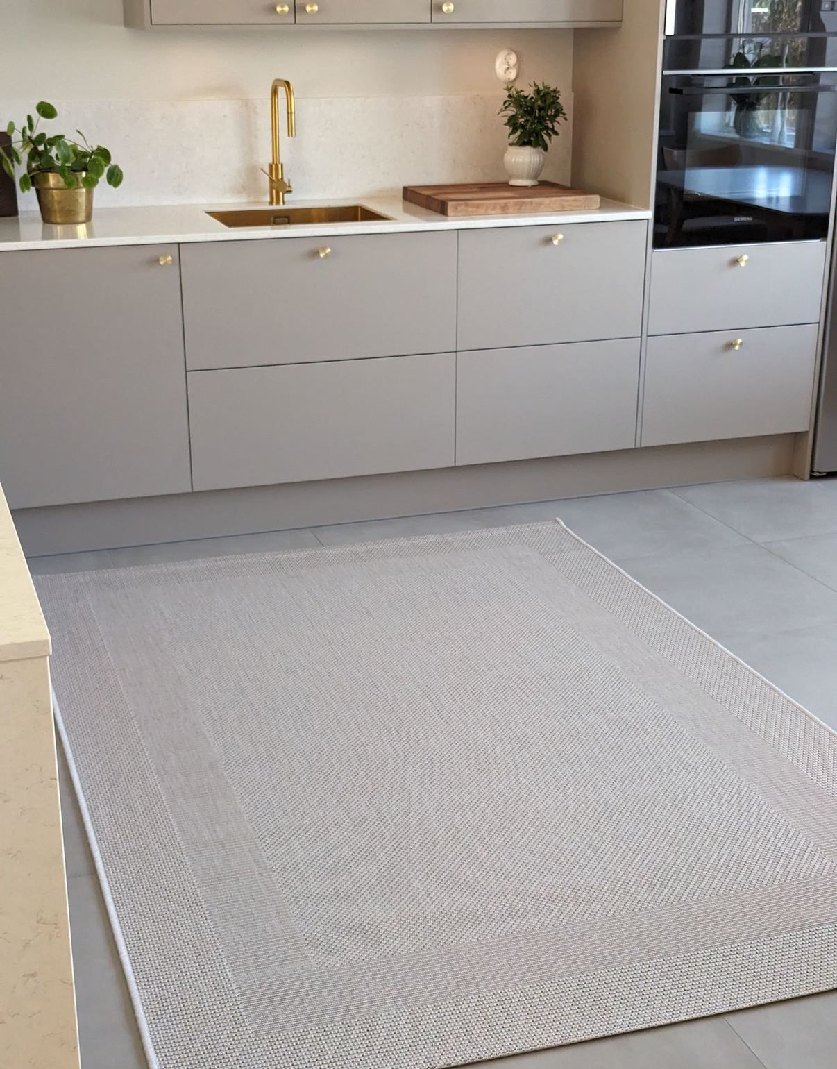 Flatvävd matta Adria Natur 240 x 340 cm