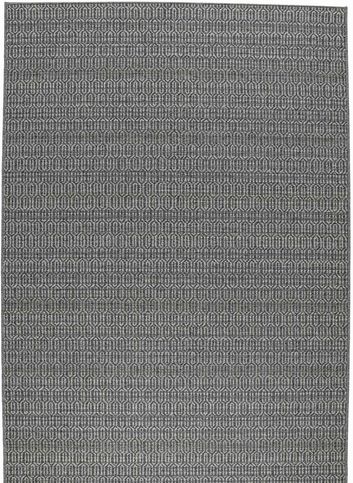 Flatvävd matta Bix Ljusgrå 200 x 290 cm