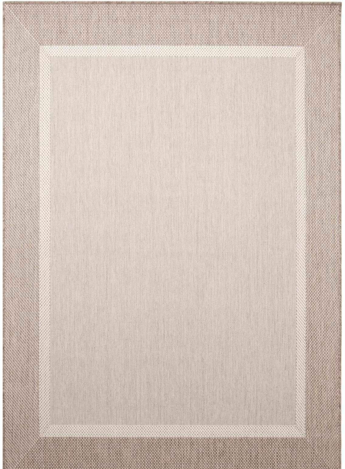 Flatvävd matta Bodega Sand 80 x 240 cm