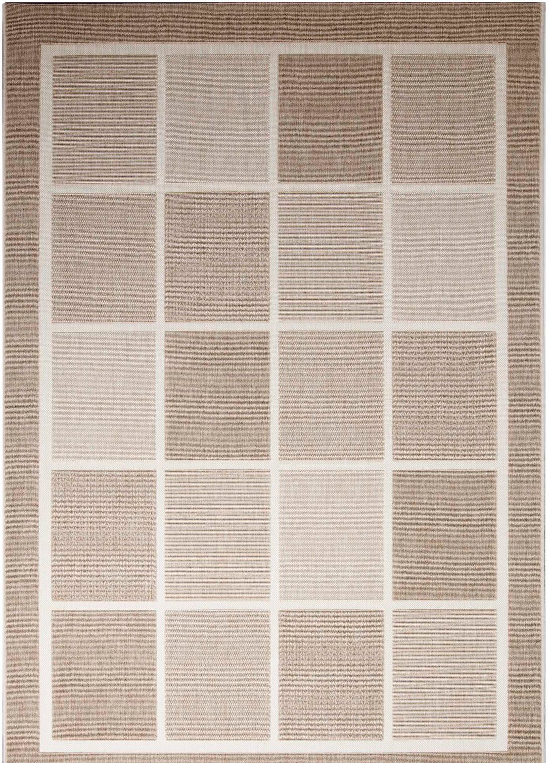 Flatvävd matta Fenix Sand 160 x 230 cm