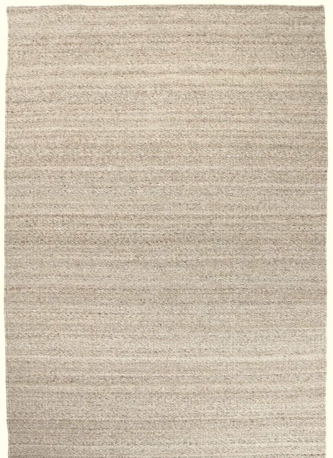 Flatvävd matta Hayes - 240 x 340 cm - Natur - (Tunn, Lättstädad)