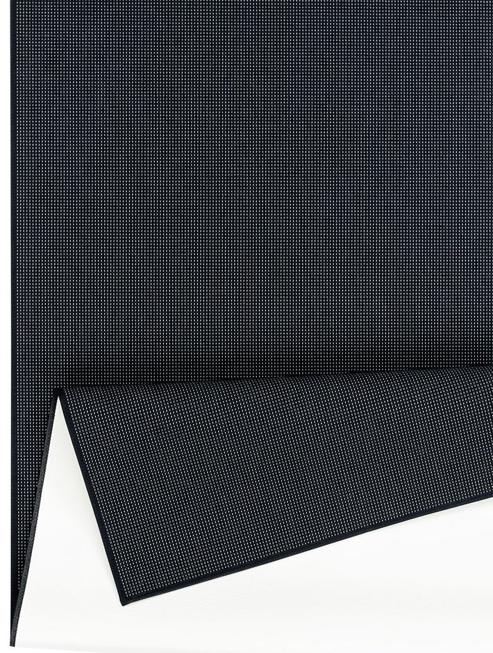 Flatvävd matta Limo Svart 80 x 250 cm