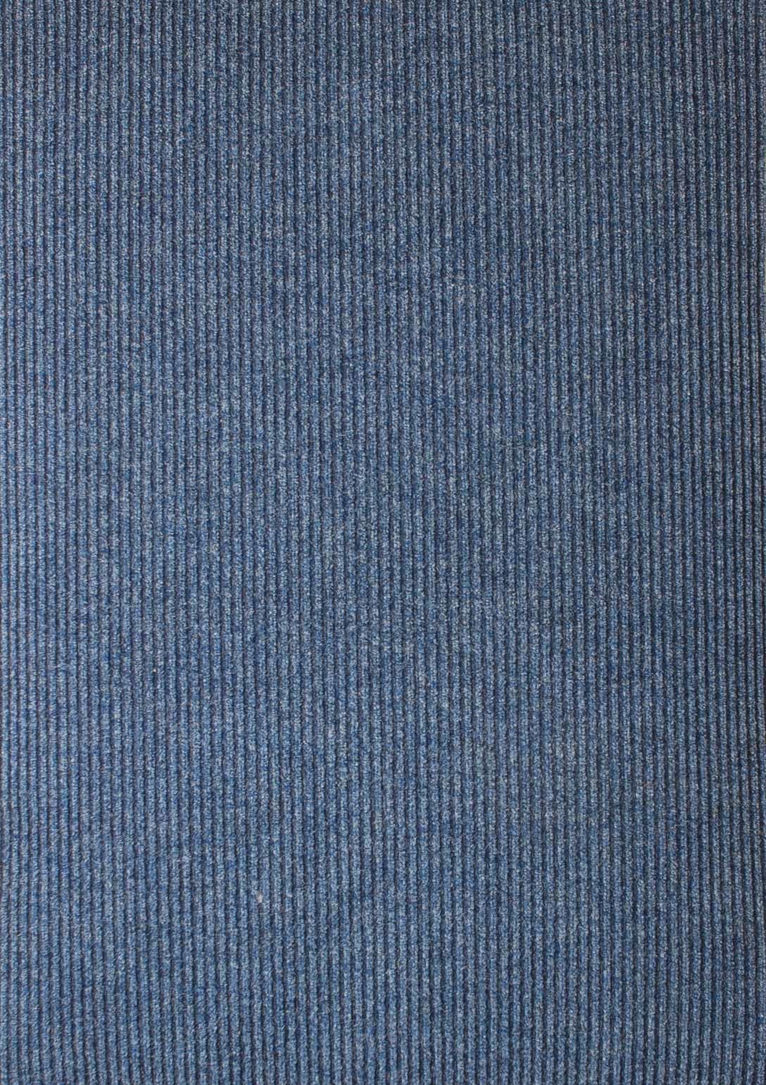 Dörrmatta på metervara Polo Heavy Blå 200 cm bredd metervara