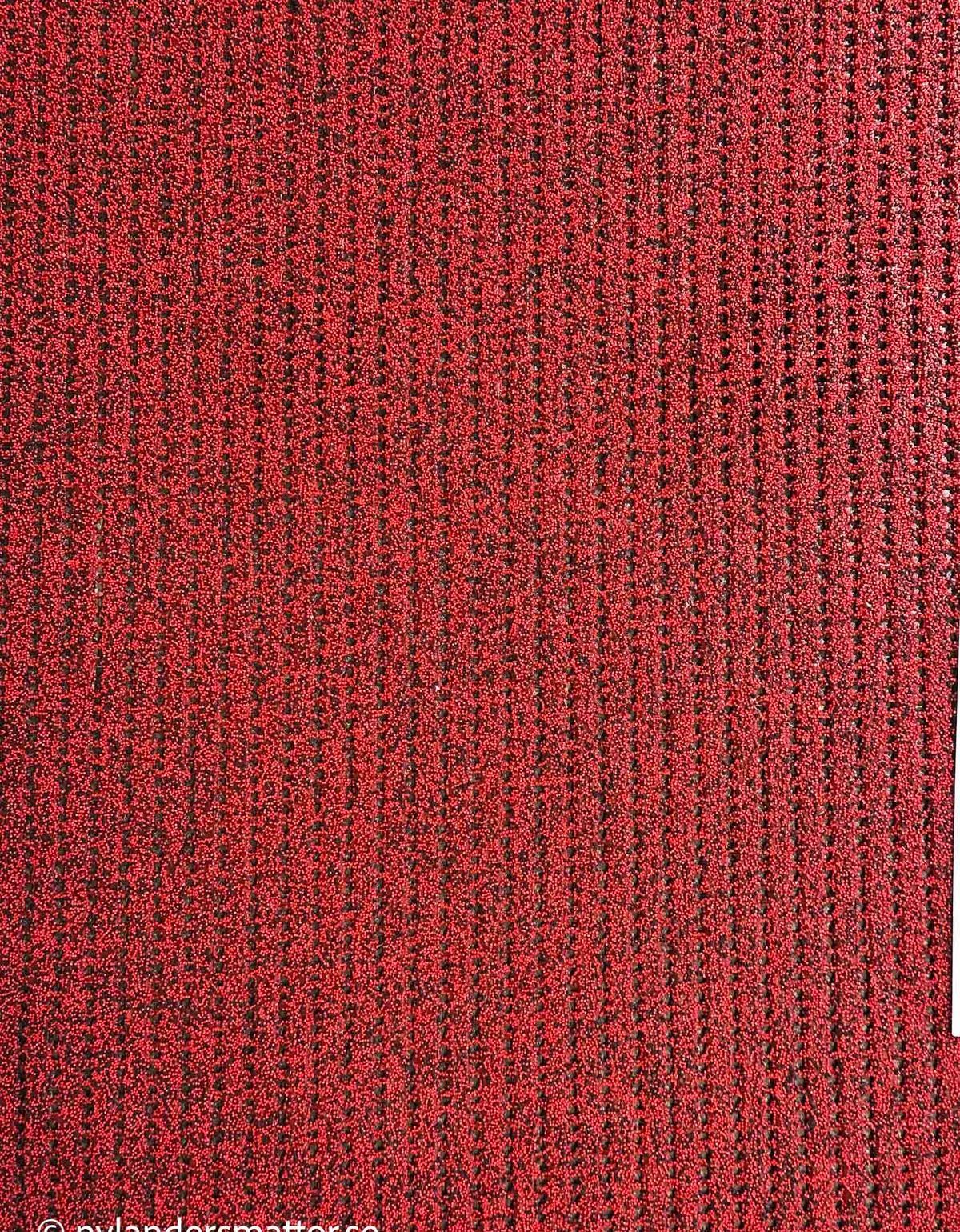 Dörrmatta på metervara Halkmatta - Safety mat Röd 120 cm bredd metervara