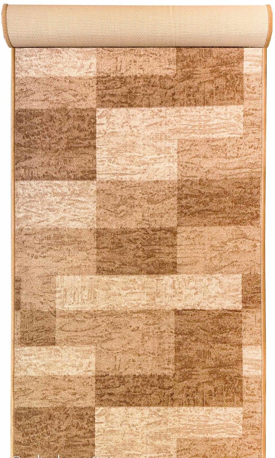 Gångmatta Metervara Icona - 80 cm bred - Beige - (Lättstädad, Gummerad)