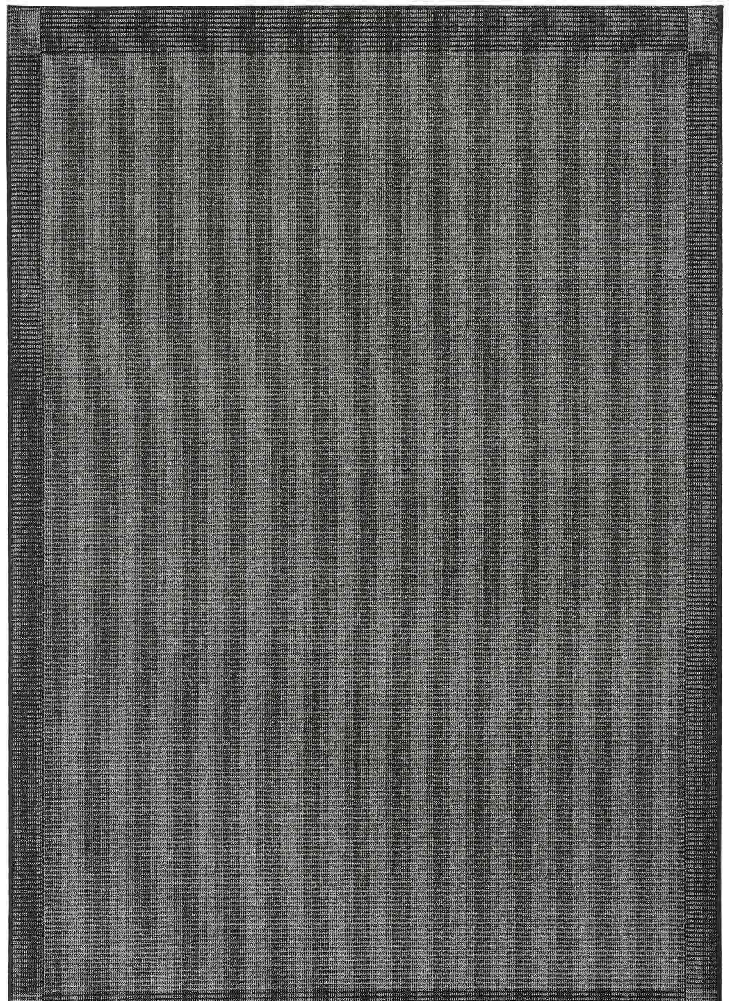 Gummerad matta Olympia - 160 x 230 cm - Svart - (Lättstädad, Gummerad)