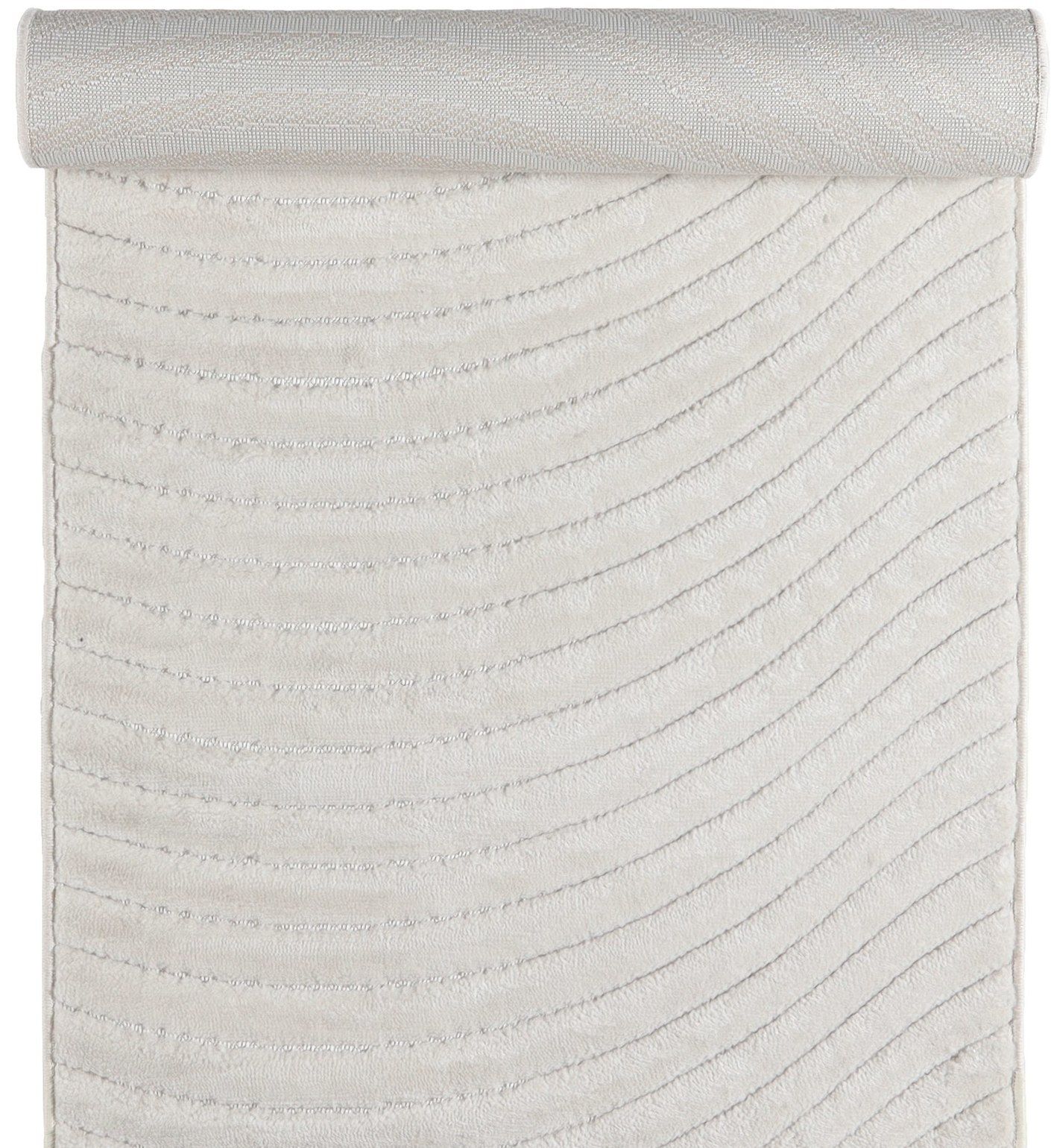 Gångmatta på metervara Blues White 80 cm bredd metervara