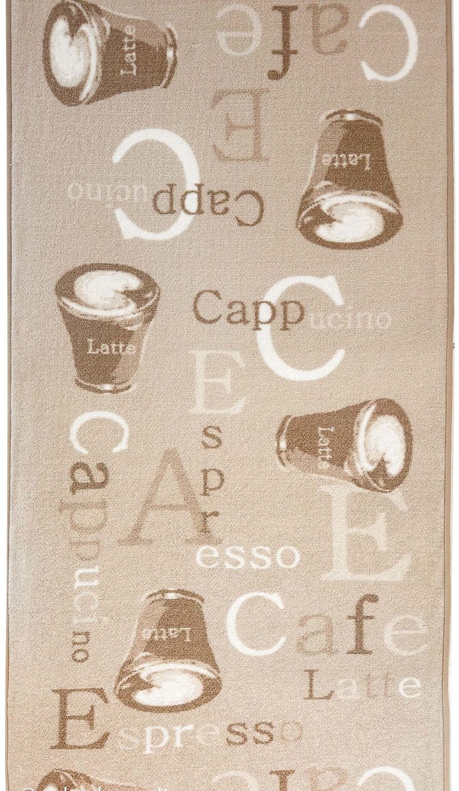 Gångmatta på metervara Kaffe Beige 80 cm bredd metervara