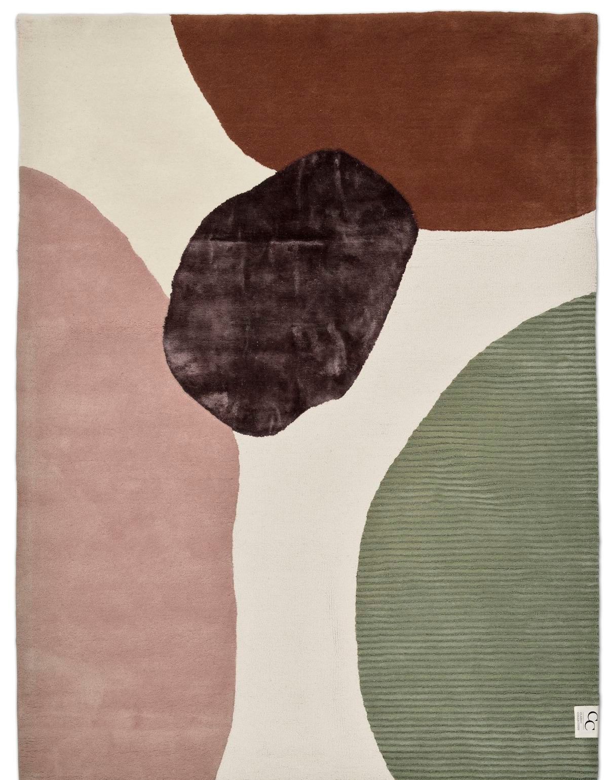 Handtuftad matta Topaz Green 200 x 300 cm