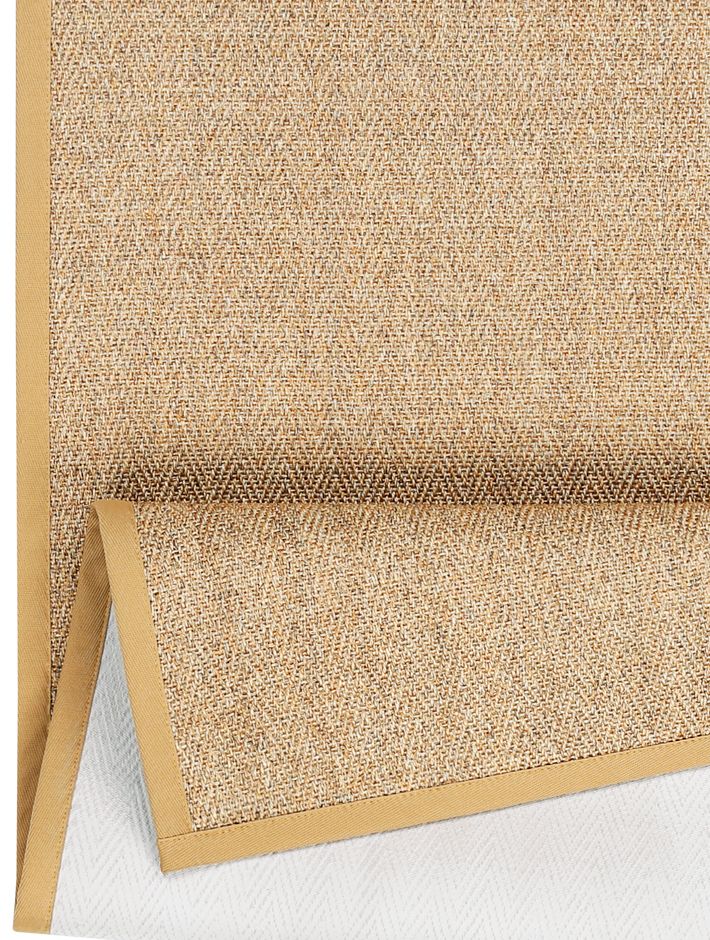 Jute & Sisalmattor Tuna Guld 200 cm rund