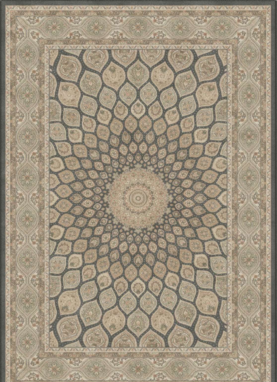 Orientalisk matta Nain Slät Grey 240 x 340 cm