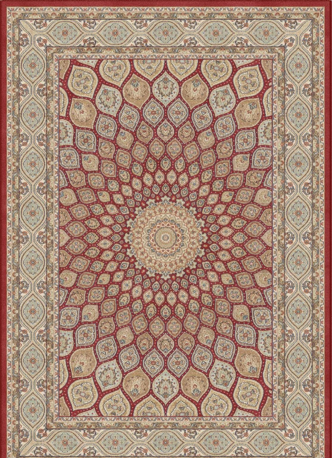 Orientalisk matta Nain Slät Red 240 x 340 cm