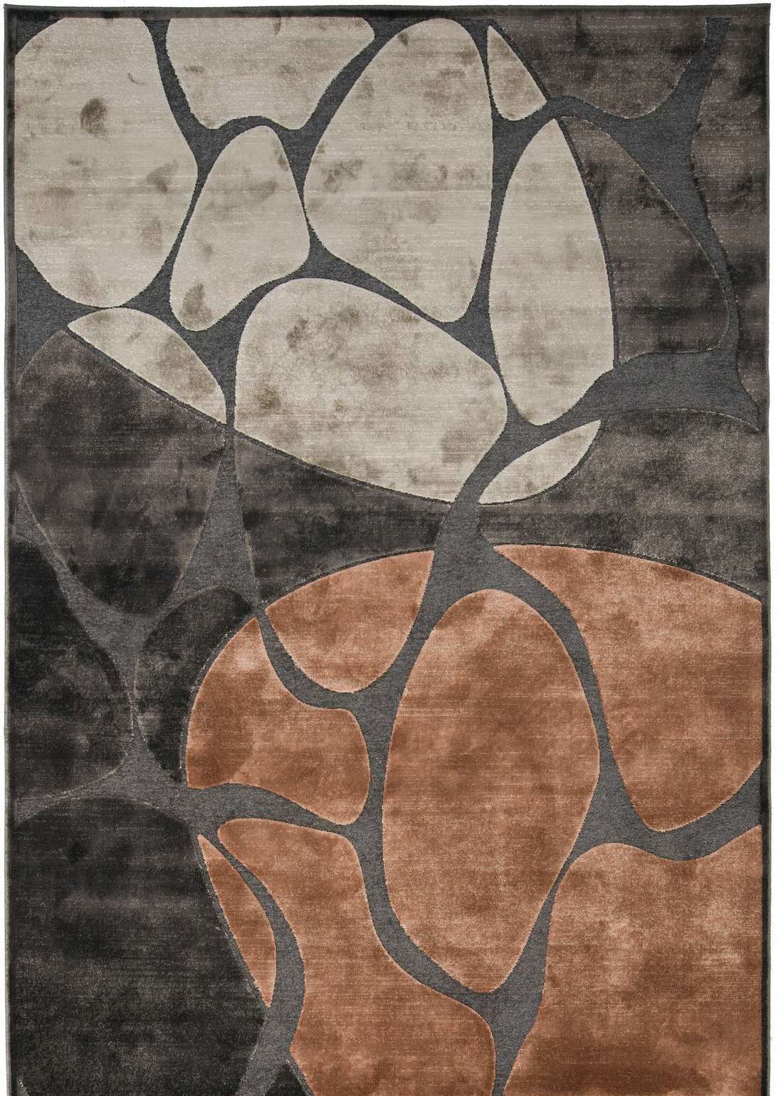 Konstsilkesmatta Rashe Stone Stone 160 x 230 cm