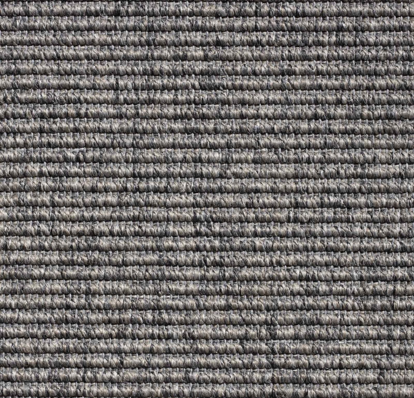 Gångmatta på metervara Atlas Dark Grey 120 cm bredd metervara