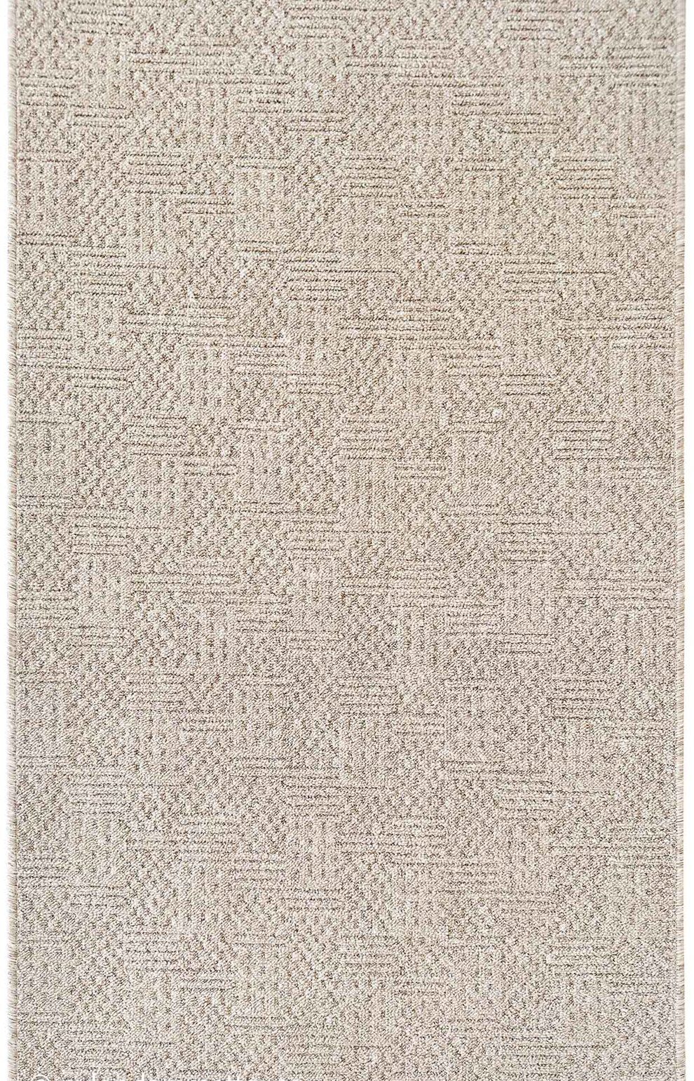 Gångmatta på metervara Tellus Beige 100 cm bredd metervara