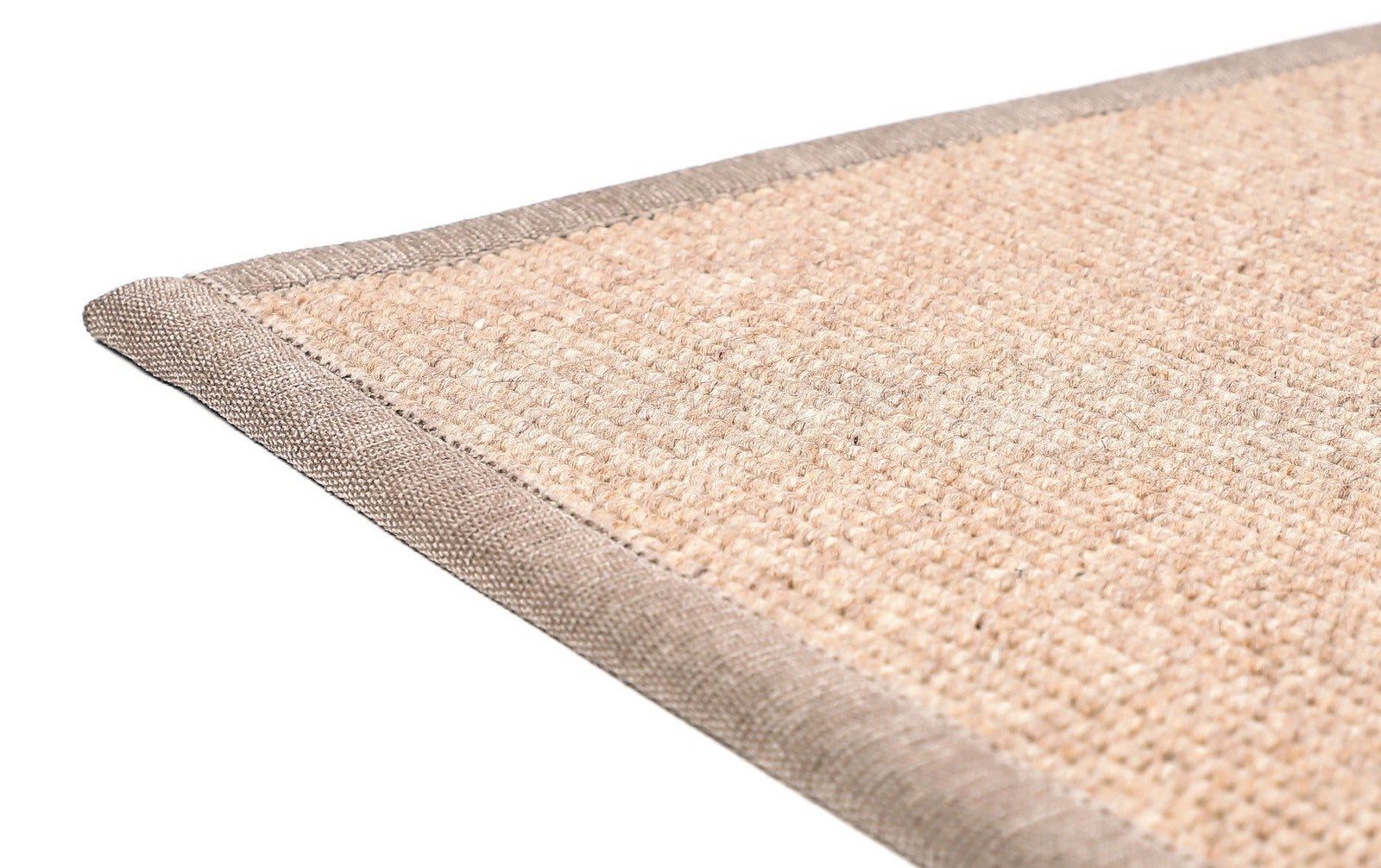 Måttbeställd matta Esmeralda Beige rund