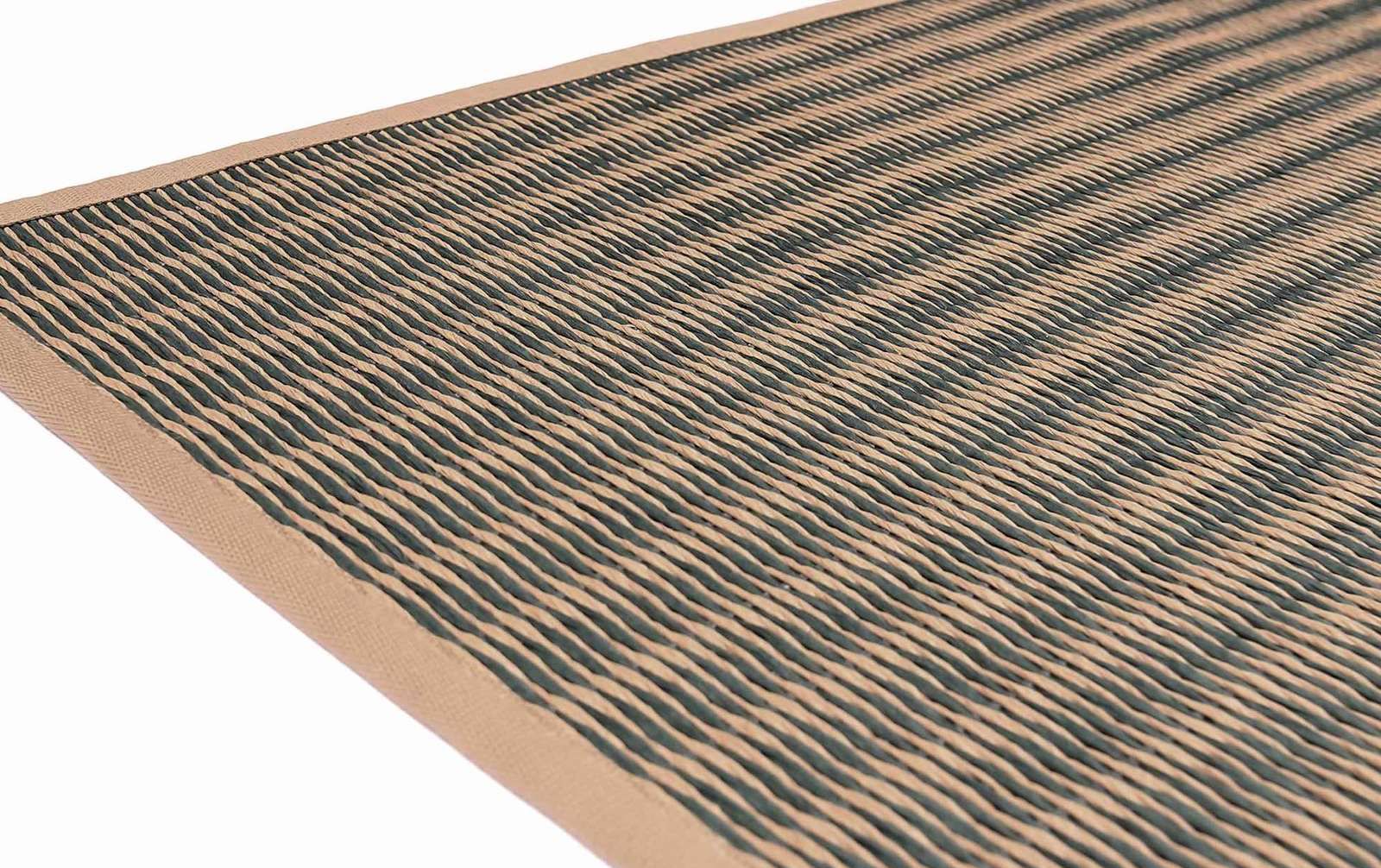 Måttbeställd matta Kelo Grön/Beige fyrkantig