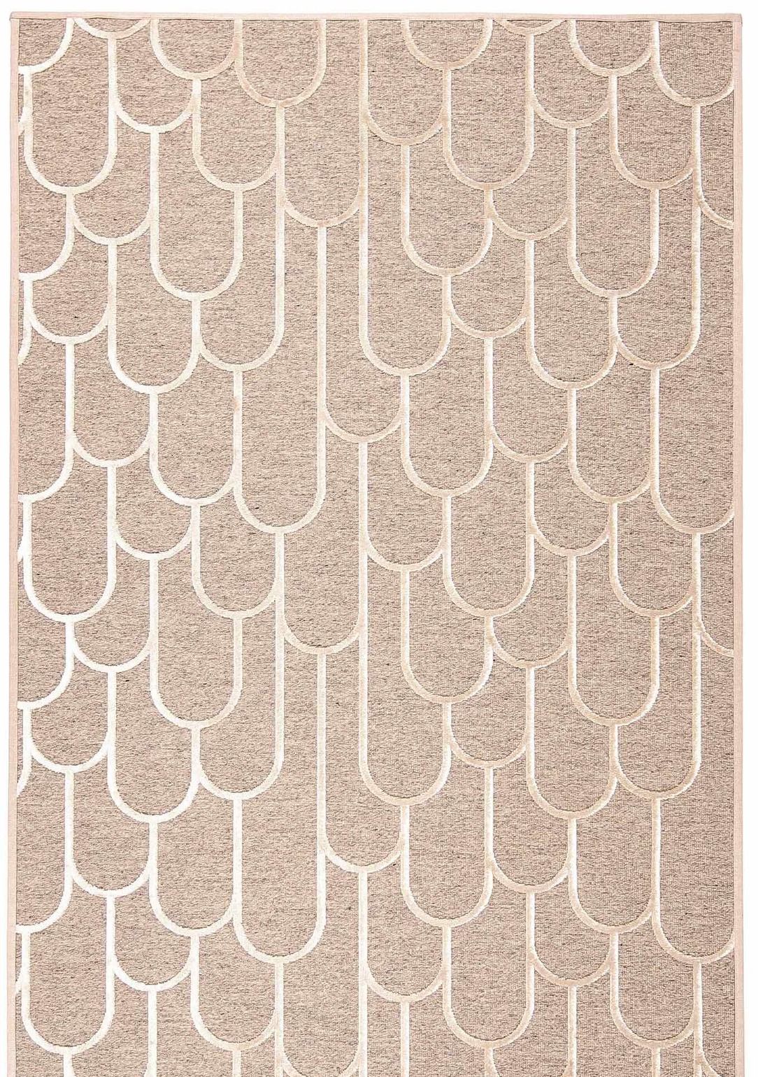 Måttbeställd matta Paanu Beige fyrkantig