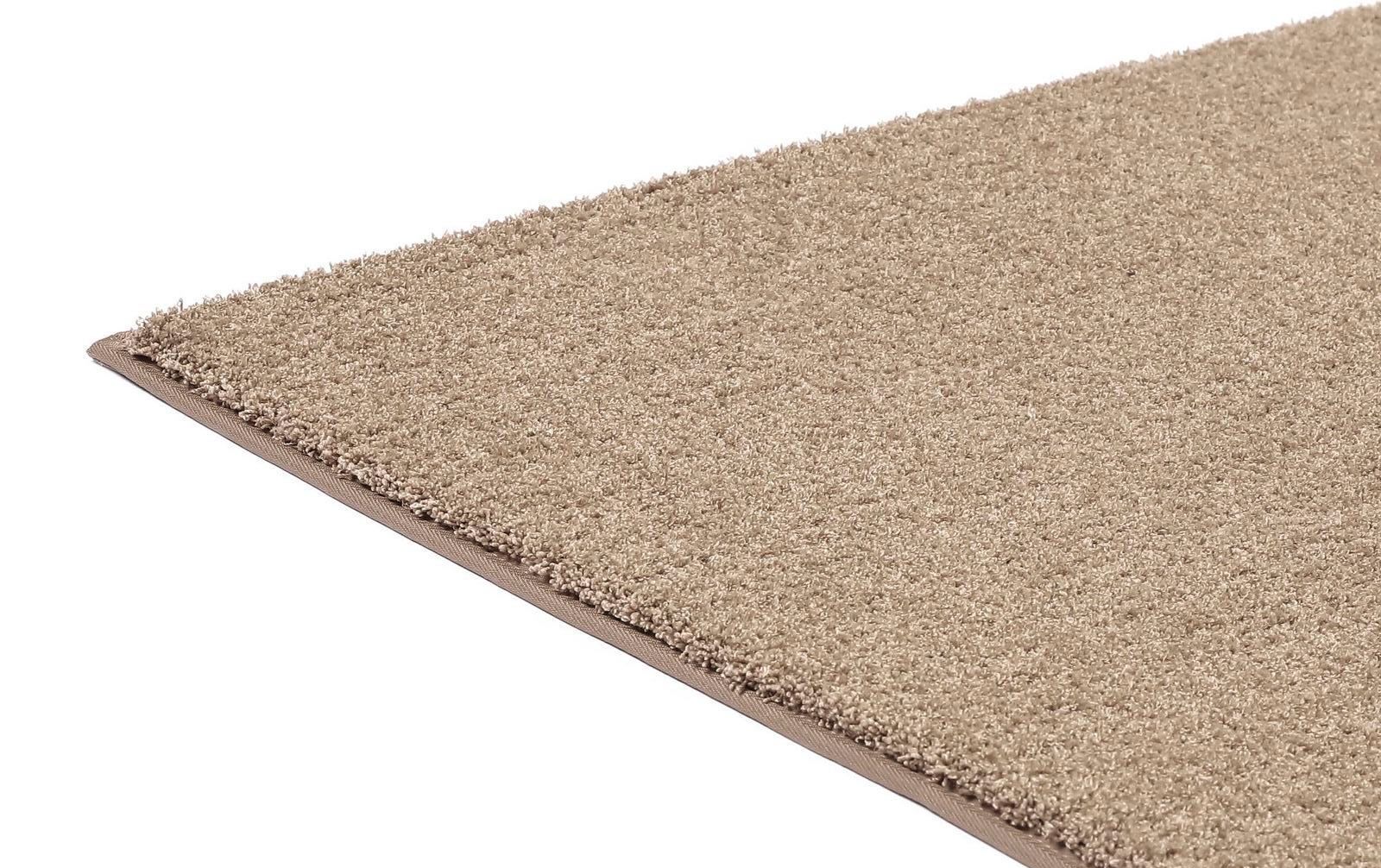 Måttbeställd matta Silkkitie Beige rund