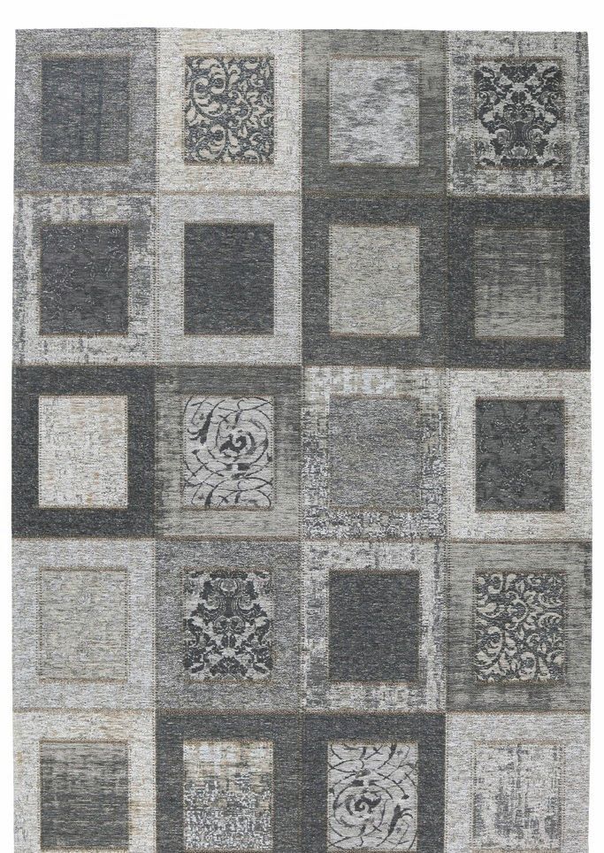 Patchworkmatta Tinetto Natur 155 x 230 cm