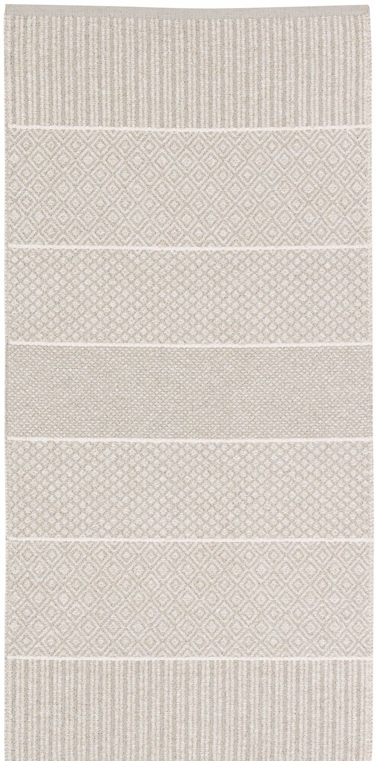 Plast- och garnmatta Alice Sand 170 x 200 cm