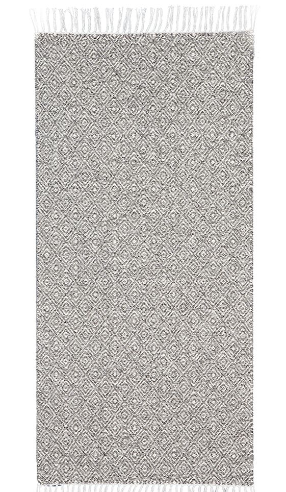 Plast- och garnmatta Goose Mix Grafit 70 x 200 cm