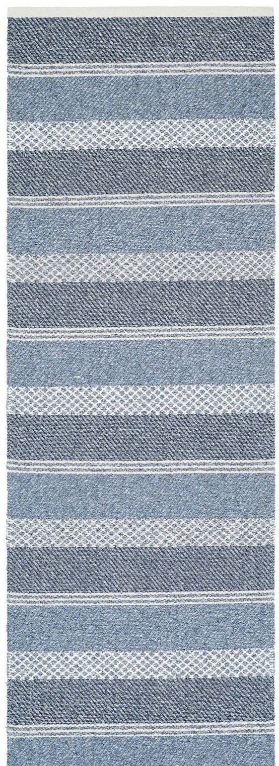 Plast- och garnmatta Sia Blue 70 x 140 cm